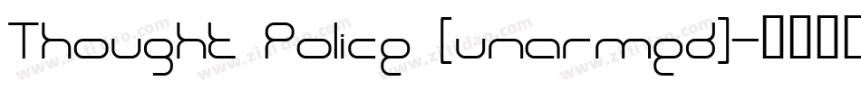 Thought Police [unarmed]字体转换